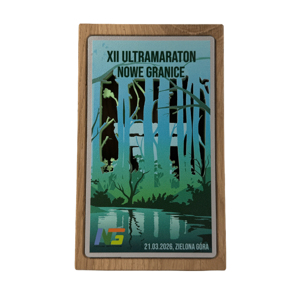 Glow-in-the-dark fluorescent trophies — an eye-catching award for an event, gala or night-time party
