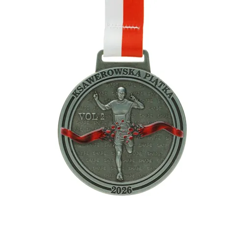 3D medal made of zinc-aluminium alloy — a trophy for the competition winner