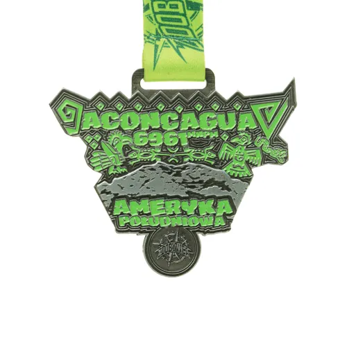 Custom 3D sports medal — deep relief and antique finish