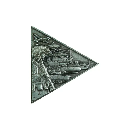 Custom medal coin — a double-sided design with individual relief