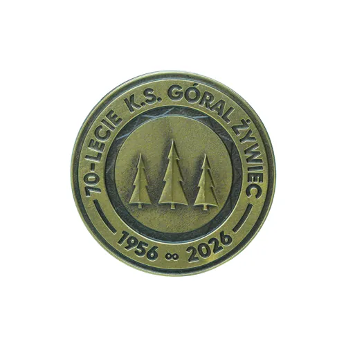 Cast commemorative coin — an exclusive gift for a gala or anniversary