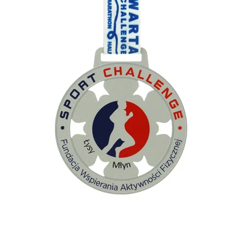 Custom steel medal — a set of awards for the entire competition podium