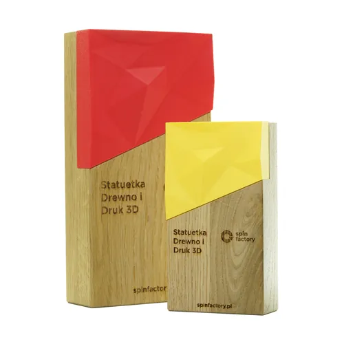 3D trophy with relief — an award for a club or sports federation