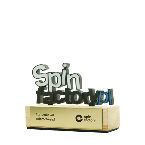 Custom corporate trophy — an award for the best team